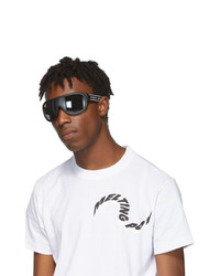 Мужские темно-серые солнцезащитные очки от Moncler