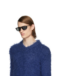 Мужские темно-серые солнцезащитные очки от Mykita