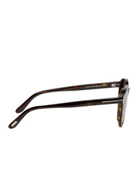 Мужские темно-серые солнцезащитные очки от Tom Ford