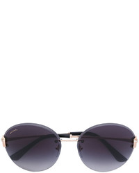 Женские темно-серые солнцезащитные очки от Bulgari
