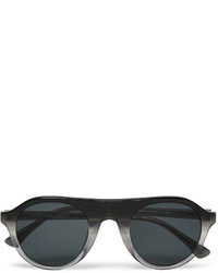 Мужские темно-серые солнцезащитные очки от Dries Van Noten