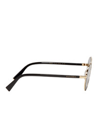Мужские темно-серые солнцезащитные очки от Dolce and Gabbana