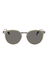 Мужские темно-серые солнцезащитные очки от Mykita