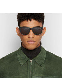 Мужские темно-серые солнцезащитные очки от Montblanc