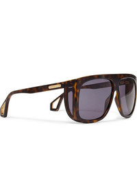 Мужские темно-серые солнцезащитные очки от Gucci