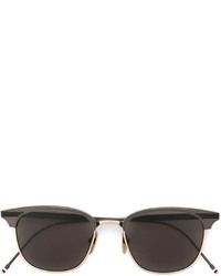 Мужские темно-серые солнцезащитные очки от Thom Browne