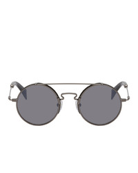 Мужские темно-серые солнцезащитные очки от Yohji Yamamoto