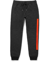 Мужские темно-серые спортивные штаны с вышивкой от McQ