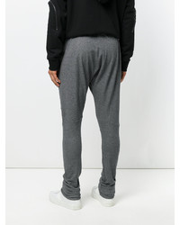 Мужские темно-серые спортивные штаны от Balmain