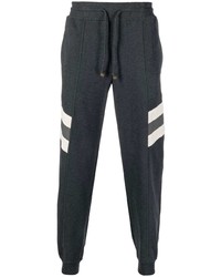 Мужские темно-серые спортивные штаны от Brunello Cucinelli