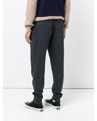 Мужские темно-серые спортивные штаны от Brunello Cucinelli
