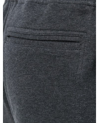 Мужские темно-серые спортивные штаны от Brunello Cucinelli