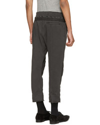 Мужские темно-серые спортивные штаны от Haider Ackermann