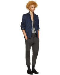 Мужские темно-серые спортивные штаны от Haider Ackermann