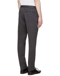 Мужские темно-серые спортивные штаны от Lanvin