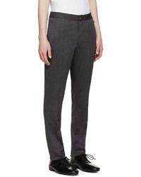 Мужские темно-серые спортивные штаны от Lanvin