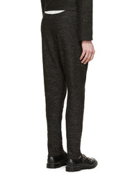 Мужские темно-серые спортивные штаны от Robert Geller