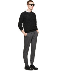 Мужские темно-серые спортивные штаны от Moncler