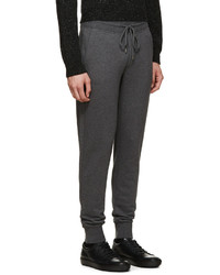 Мужские темно-серые спортивные штаны от Moncler