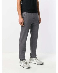 Мужские темно-серые спортивные штаны от Plein Sport