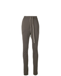 Женские темно-серые спортивные штаны от Rick Owens DRKSHDW