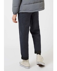 Мужские темно-серые спортивные штаны от Topman