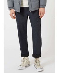 Мужские темно-серые спортивные штаны от Topman