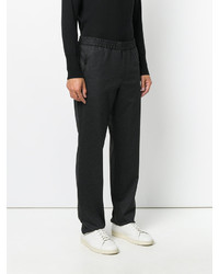 Мужские темно-серые спортивные штаны от Emporio Armani