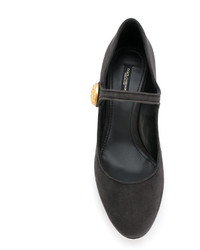 Темно-серые туфли от Dolce & Gabbana