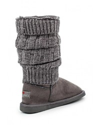 Темно-серые угги от Canadians