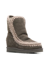 Темно-серые угги от Mou