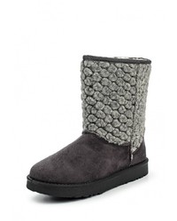 Темно-серые угги от Kylie