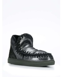 Темно-серые угги от Mou