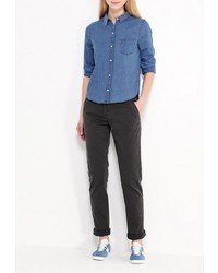 Темно-серые узкие брюки от Element