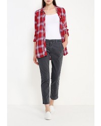 Темно-серые узкие брюки от Gap