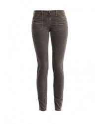 Темно-серые узкие брюки от Gas