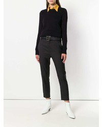 Темно-серые узкие брюки от Isabel Marant Etoile