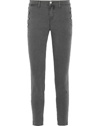 Темно-серые узкие брюки от J Brand