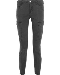 Темно-серые узкие брюки от J Brand
