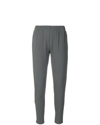 Темно-серые узкие брюки от Le Tricot Perugia
