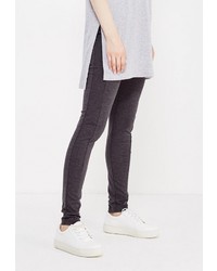 Темно-серые узкие брюки от Modis