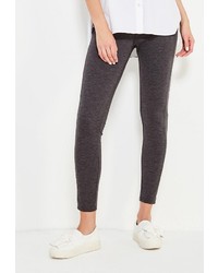 Темно-серые узкие брюки от Modis