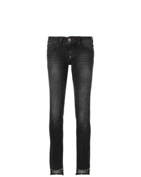 Темно-серые узкие брюки от Philipp Plein