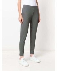 Темно-серые узкие брюки от Le Tricot Perugia