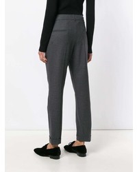 Темно-серые узкие брюки от Paule Ka
