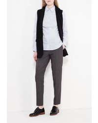 Темно-серые узкие брюки от Zarina