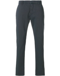 Мужские темно-серые хлопковые брюки от Dondup