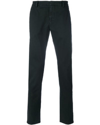 Мужские темно-серые хлопковые брюки от Dondup