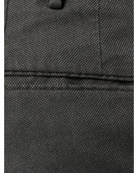 Мужские темно-серые хлопковые брюки от Incotex