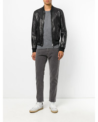 Мужские темно-серые хлопковые брюки от Jacob Cohen